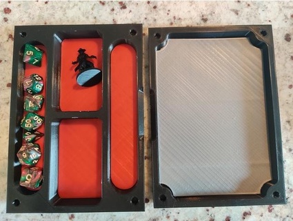dice tray box inserts diknak 3d print model - Mito3D