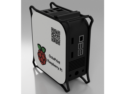 raspberry pi 3 4 - octoprint computer enclosure dsengineering 3d print model - Mito3D