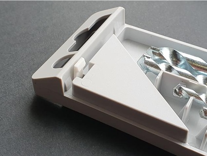 tutma klips matkap bit durum kılıf kaset çaylak 3d print model - Mito3D