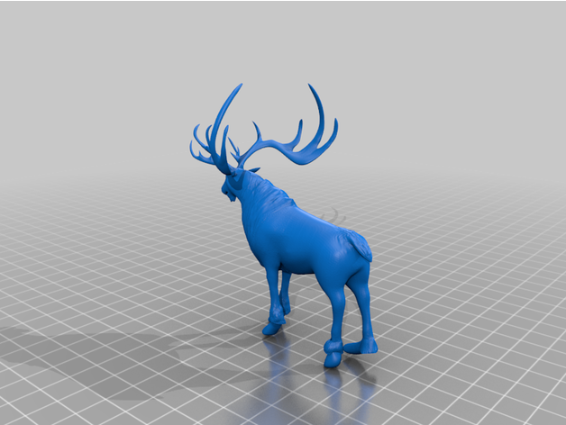 stag Reise bilden angelofdore 3D print model - Mito3D