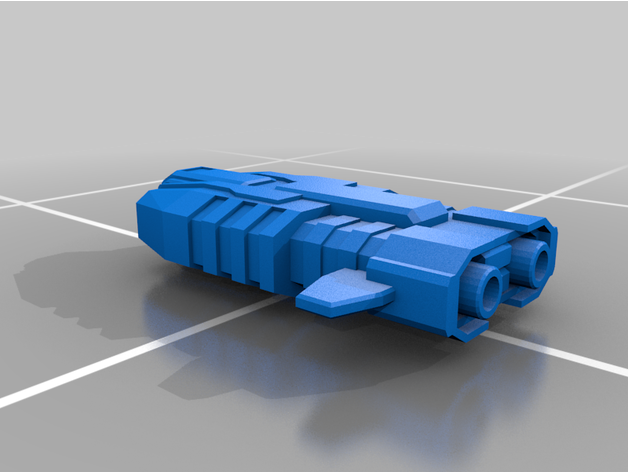 piccolo nave mirda 3D print model - Mito3D
