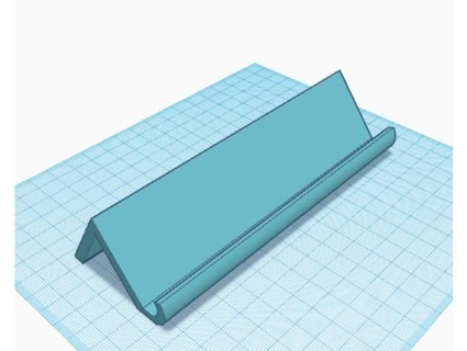 simple table stand 1 piece long rkxone 3d print model - Mito3D