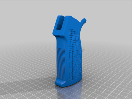 grip hoffman tactical v24 lower topjimmycooks 3d print model - Mito3D