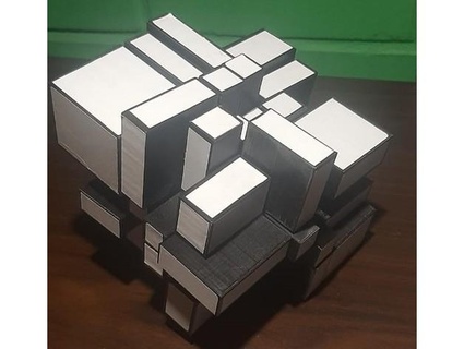 Rubik ayna 4x4x4 uzantılar franciscosk 3d print model - Mito3D
