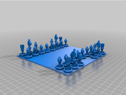 xadrez ozgurselen 3d print model - Mito3D
