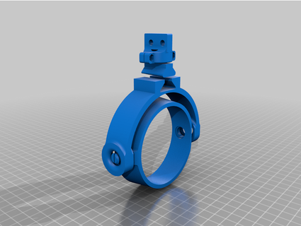 gimbal coffee holder bearings animalector 3d print model - Mito3D