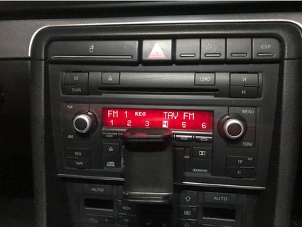audi a3 a4 a6 coche vehiculo casitas cinta cubierta teléfono soporte vignatiev 3d print model - Mito3D