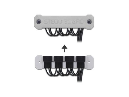 fan cavo connettore montare stegoboard 3d print model - Mito3D