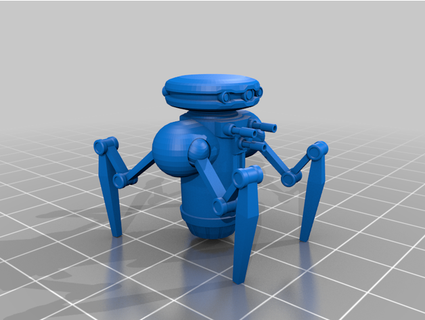 chameleon probe droid gtrby117 3d print model - Mito3D