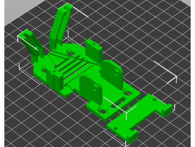 Ejderha montaj tabak v2 havalandırma delikleri jlester42 3D print model - Mito3D