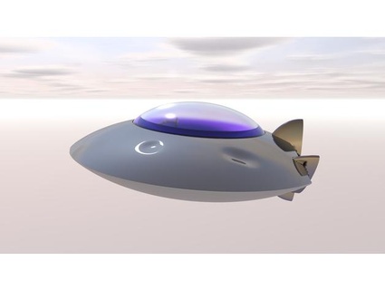 spaceship mdherren 3d print model - Mito3D