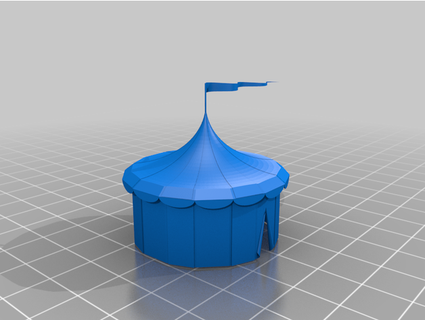 sirk çadır Allah 3d print model - Mito3D