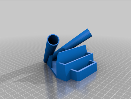 pen holder sticky note trays rpeinhardt 3d print model - Mito3D