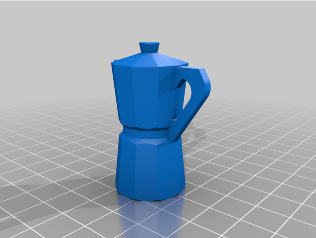 moka café Panela chaveiro bakhtin13 3D print model - Mito3D