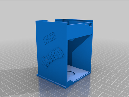 marvel united - figure card box stackable reupload kimtkaiser 3d print model - Mito3D