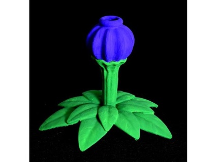 yabancı çiçek kurtmantarı petal3d 3d print model - Mito3D