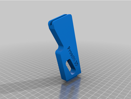 raise3d e2 cover opener pla printing proschi-3d 3d print model - Mito3D