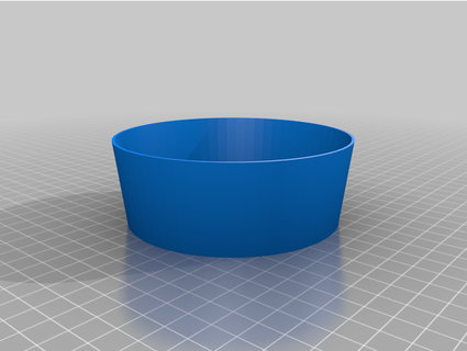 simple flower tray ssjoco 3d print model - Mito3D
