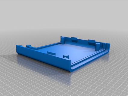 simple project box undertherain 3d print model - Mito3D