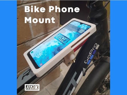 bike phone mount marcuja 3d print model - Mito3D