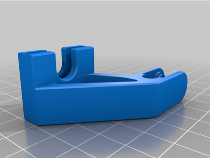 ender 3 filament roller guide screwless jwrw 3d print model - Mito3D