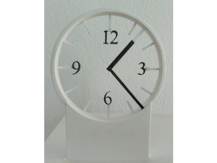 digitos hueco reloj macke01 3d print model - Mito3D