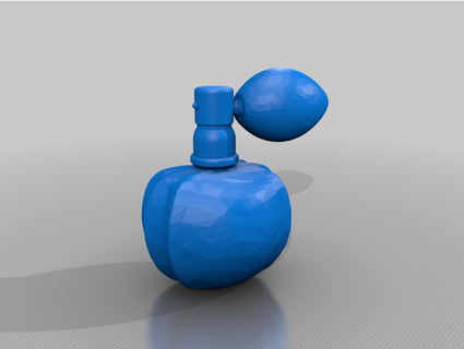 klasik parfüm şişe sabit halı kaldırma Kenneth 3d print model - Mito3D