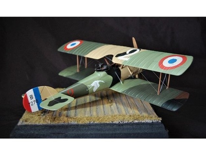 french ww1 warplane - hanriot hd3 1 32nd scale mikoyan99 3d print model - Mito3D