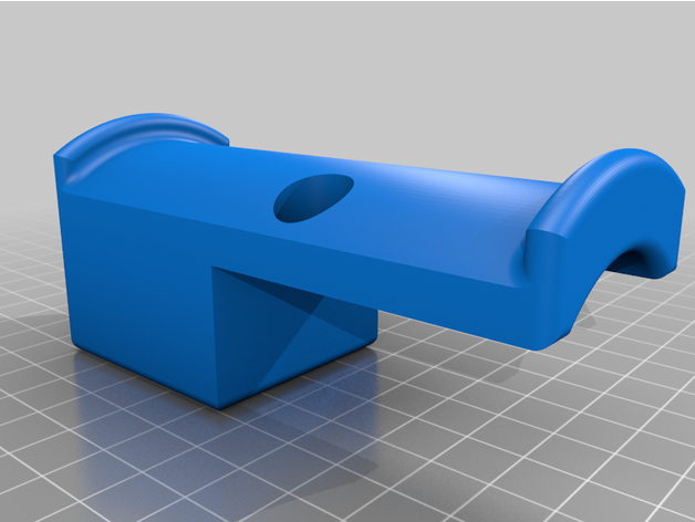 mfg vent travers 105mm pédales simlab p1 châssis rcheliguy 3D print model - Mito3D