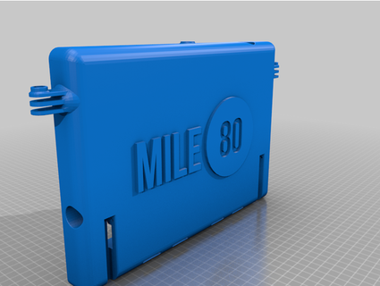 mile 80 new case gt4066racer 3d print model - Mito3D