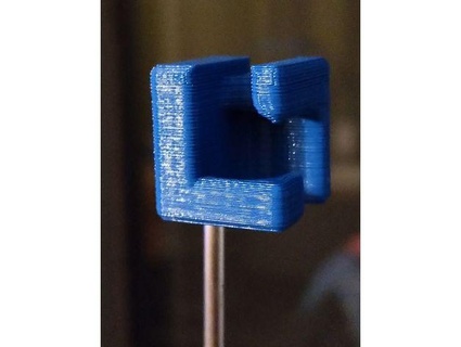 repassage planche corde titulaire soutien serrer agrafe leifheit cube intérieur 3d print model - Mito3D