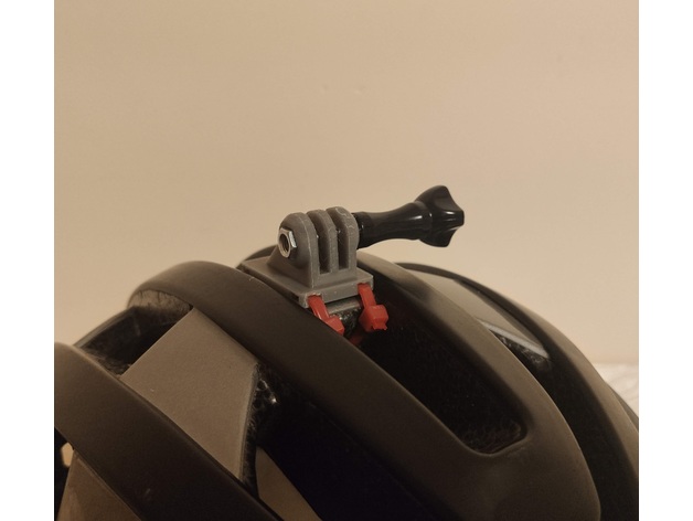 gopro Fahrrad Helm montieren aivars123 3D print model - Mito3D