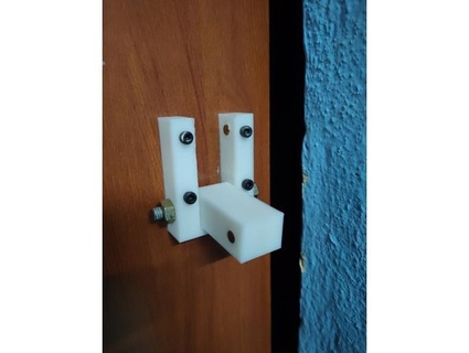 useless sliding door lock av-8 3d print model - Mito3D