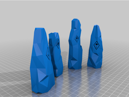 gefroren 2 Steine omigmenez 3d print model - Mito3D