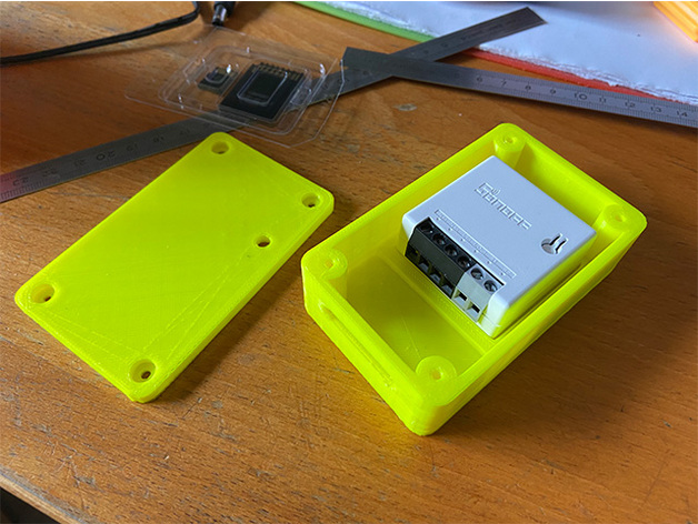 sonoff Mini Halter Unterstützung maffucci 3D print model - Mito3D