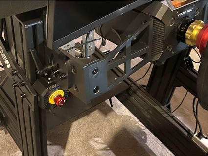fanatec stop pulsante compensare lato montare jsaffer 3d print model - Mito3D