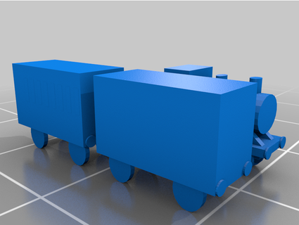 Thomas passager train bmdzero9 3d print model - Mito3D