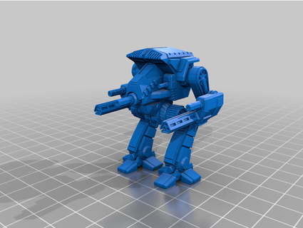 tomahawk ii completo siberiano Troll 3d print model - Mito3D
