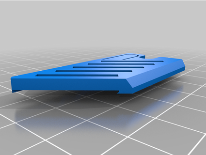 talon slide improved logo mcrabb23 3d print model - Mito3D