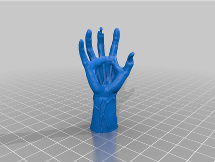 zombie mano uccelli 3d print model - Mito3D