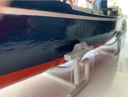 tensigrità barca culla pettirosso 3d print model - Mito3D