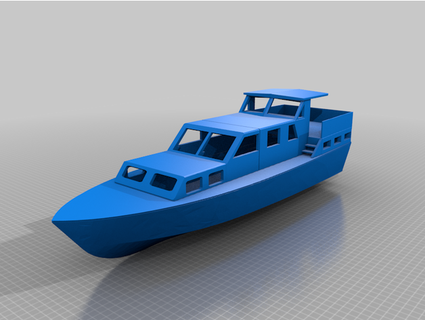 rc motorboot neu teddya27 3d print model - Mito3D
