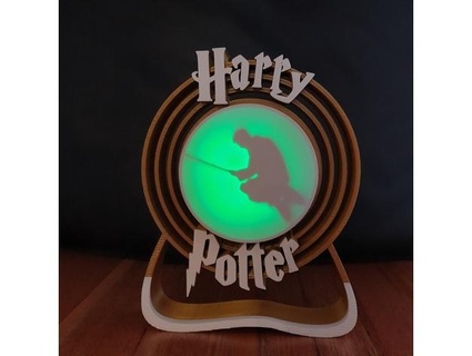 harry potier lampe 3dprintbunny 3d print model - Mito3D