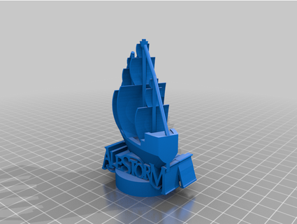 Alestorm Abstandshalter luftig 3d print model - Mito3D
