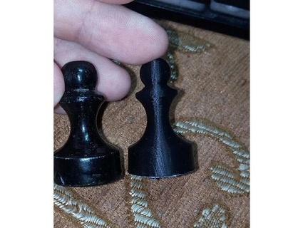 chess pawn soviet set maximrad 3d print model - Mito3D