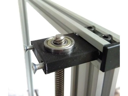 threaded rod holder creality cr-10 gewindestangenhalter creality cr-10 linutec  3d print model - Mito3D