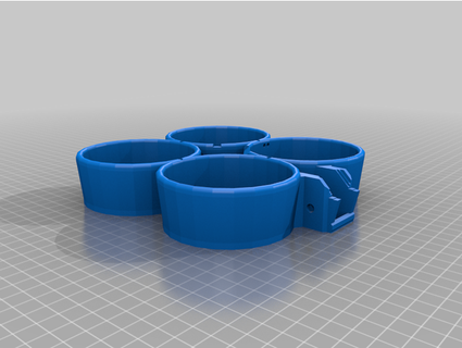x whoop 3inch pies 3d print model - Mito3D