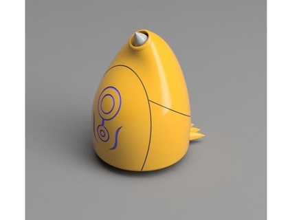 digi egg bilgi maymun 3d print model - Mito3D