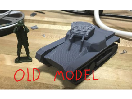 panzer kampfwagen 1 army guy scale fast benny 3d print model - Mito3D