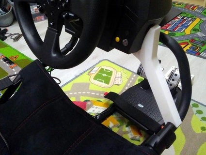 oyun koltuğu meydan okuma tekerlek tabak takviye destek ja 1234 3d print model - Mito3D